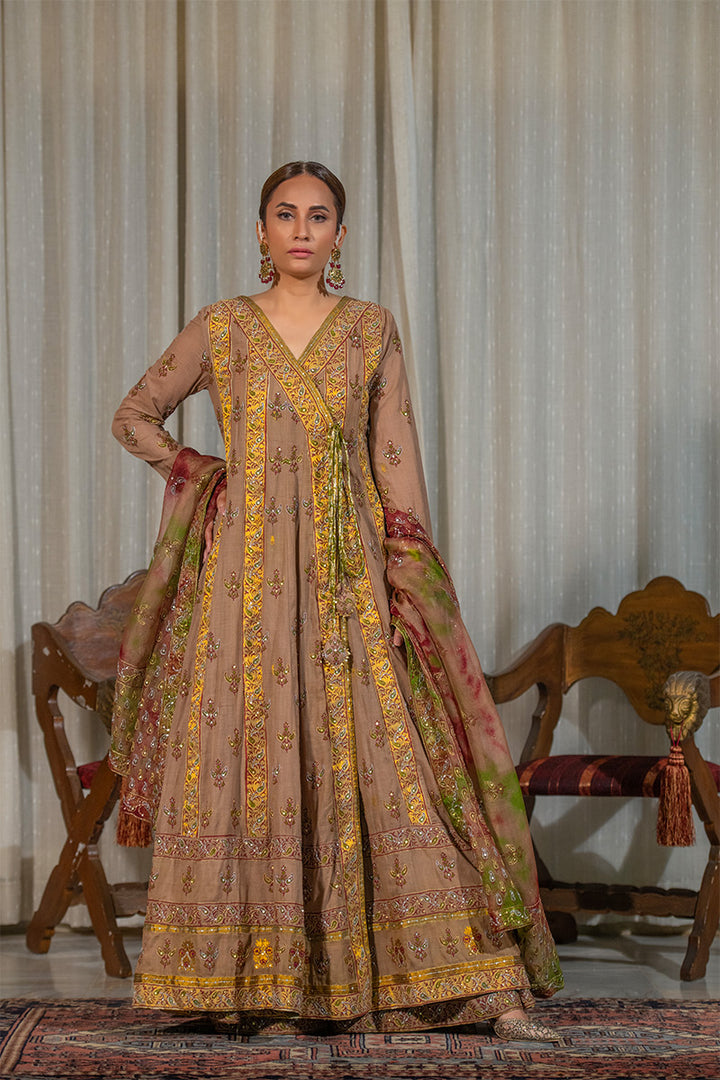 Kasturi | 3 Piece Angarkha Suit