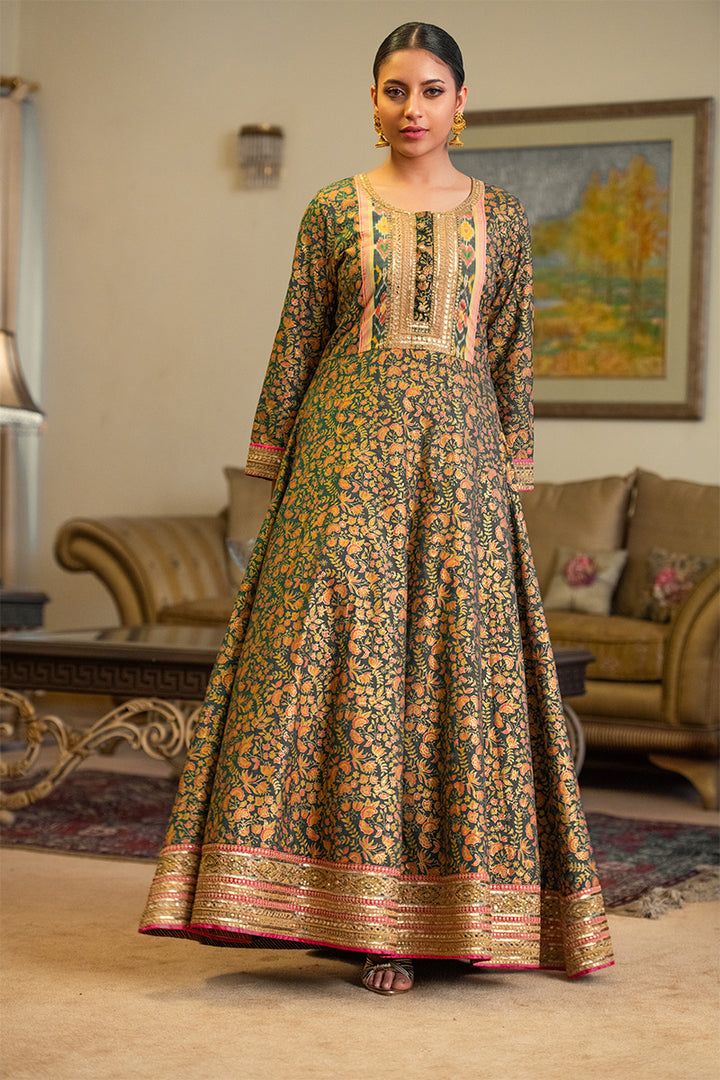 Hooriya | 3 Piece Anarkali Suit
