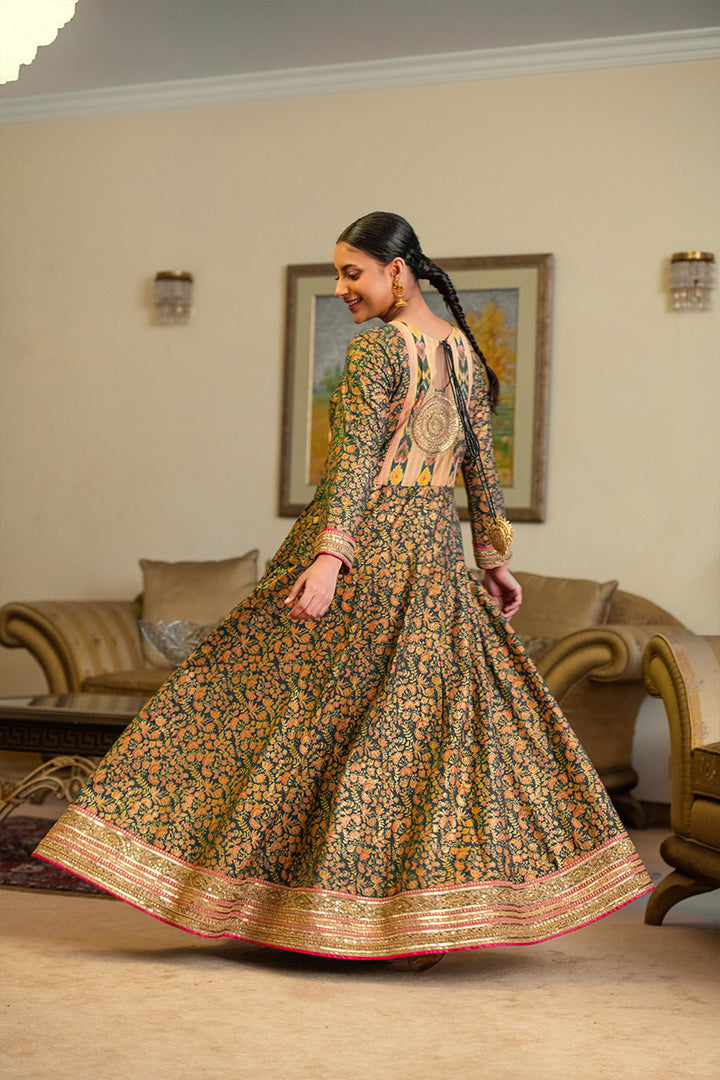 Hooriya | 3 Piece Anarkali Suit