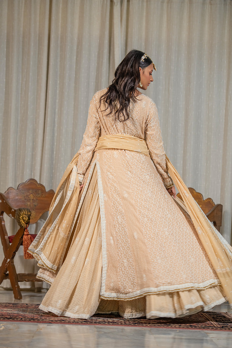 Roshni  | 3 Piece Anarkali & Dhaka Suit