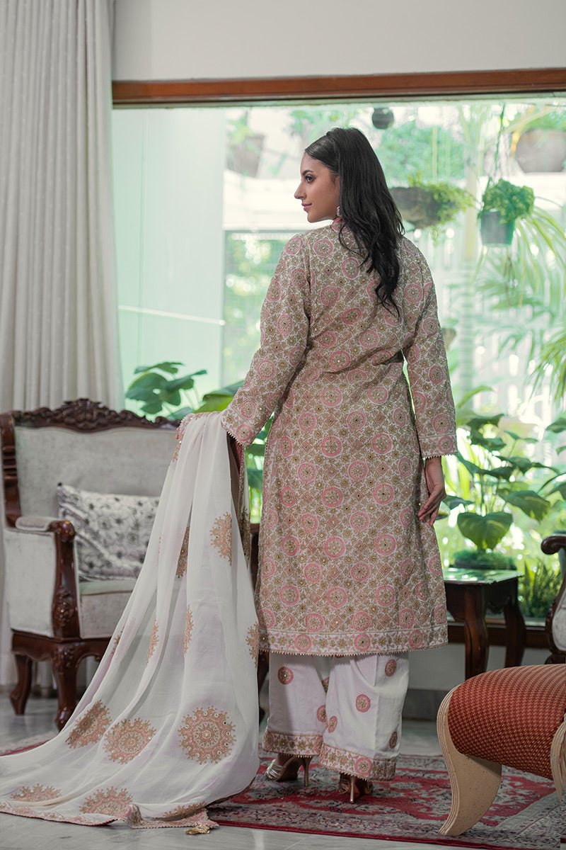 Gulrukh | 3 Piece Kurta Plazzo Suit