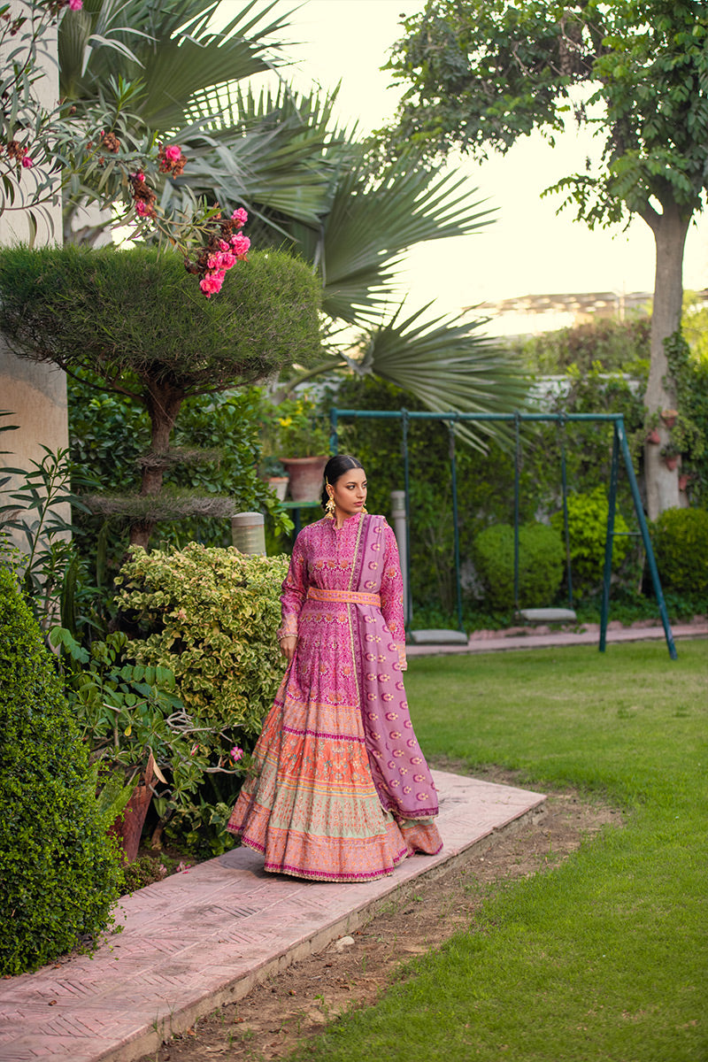 Nawal | 3 Piece Anarkali Suit