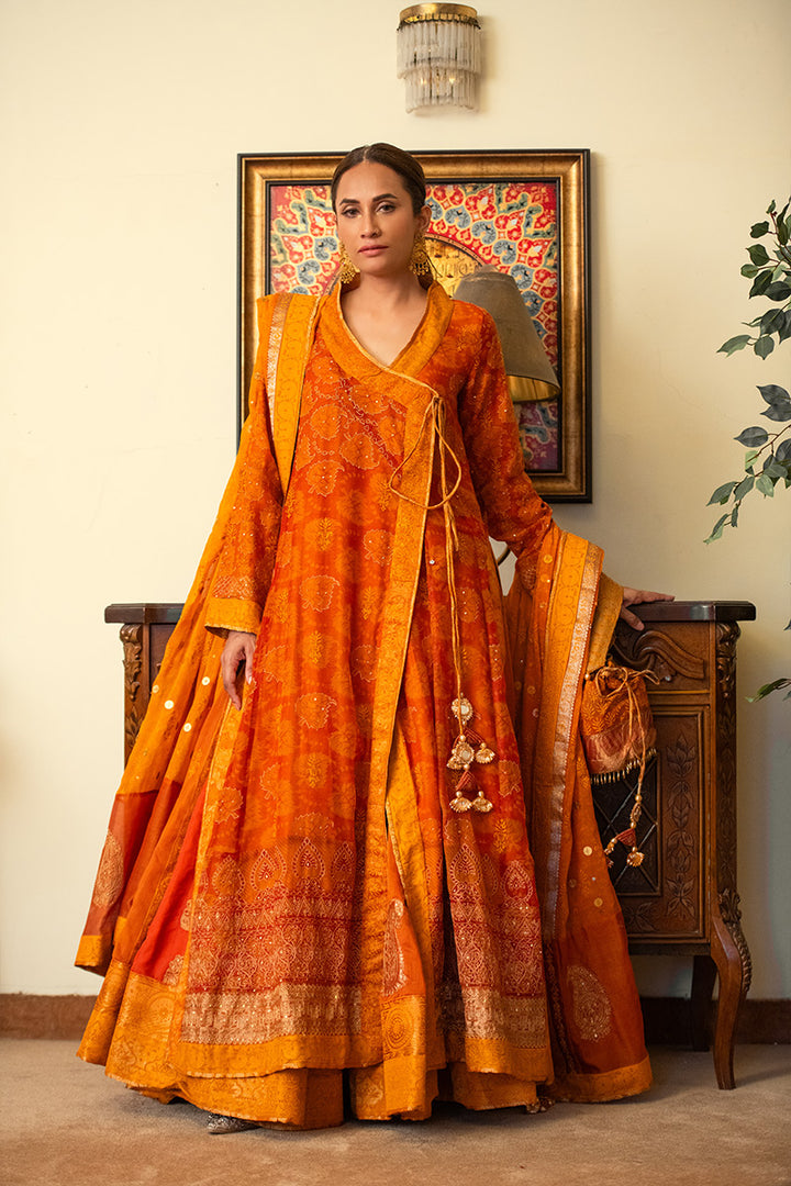 Rukhsaar | 4 Piece Anarkali Suit