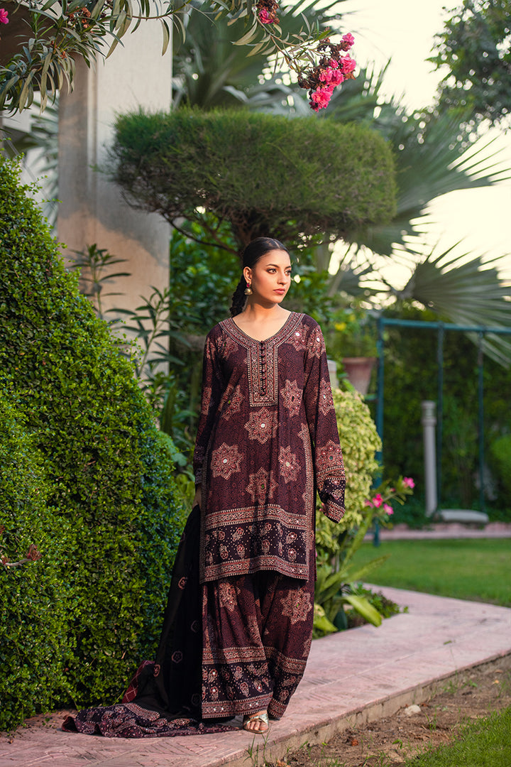 Parizad | 3 Piece Kameez Plazo Suit