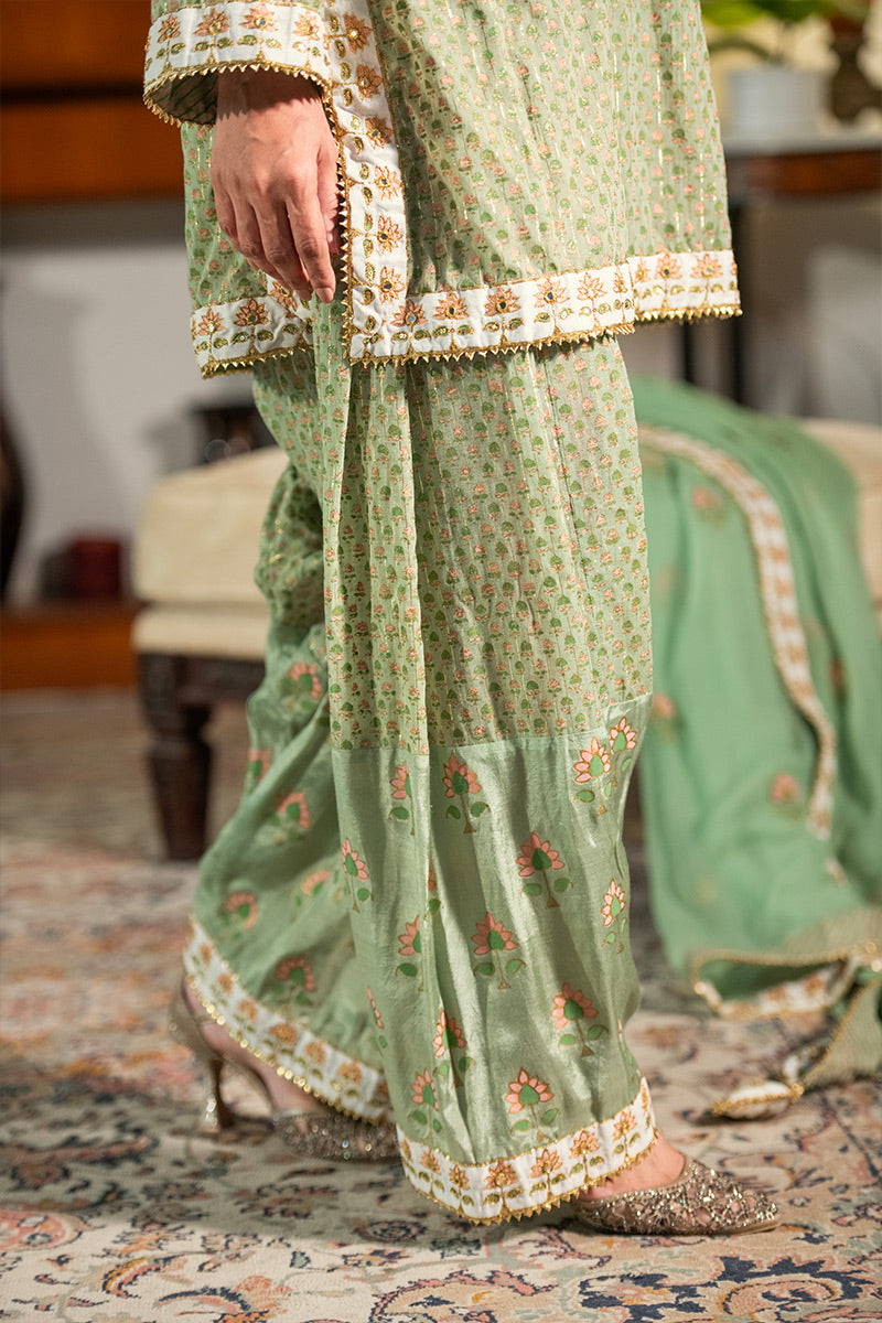 Dilruba | 3 Piece Kurta and Farshi Shalwar