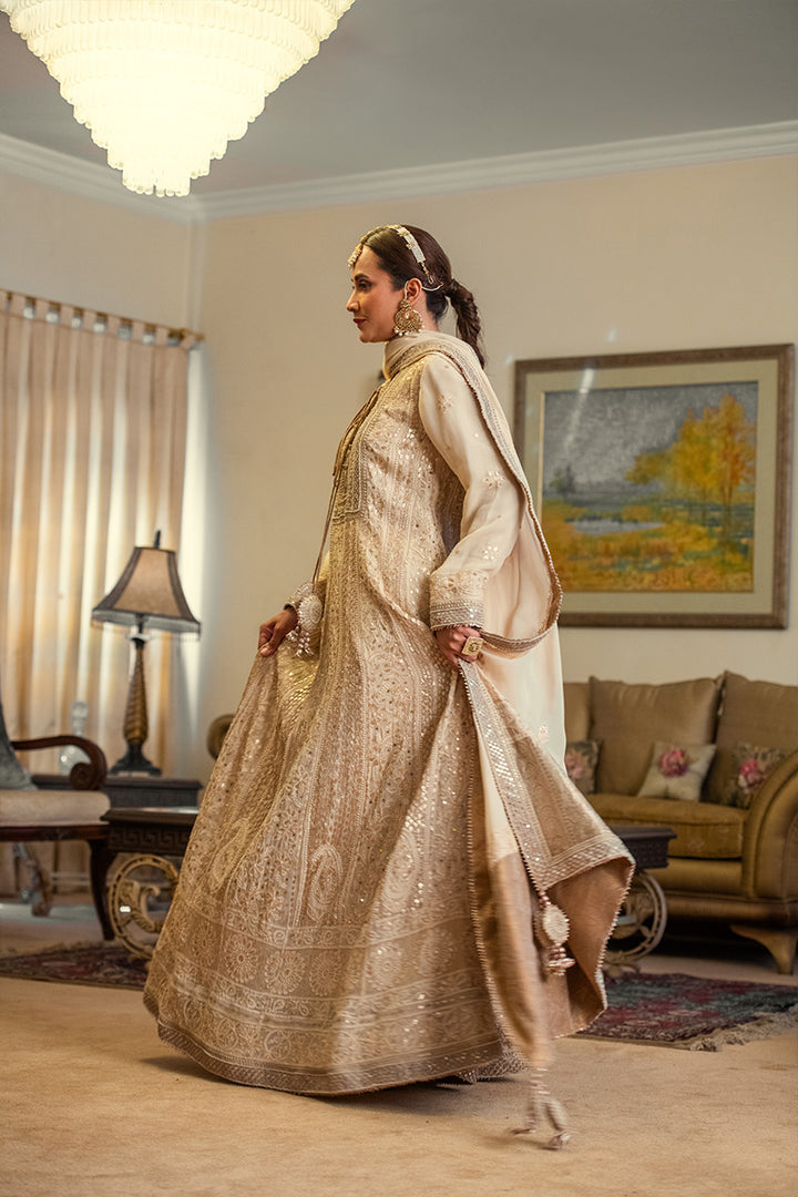 Nazli  | 3 Piece Anarkali Suit