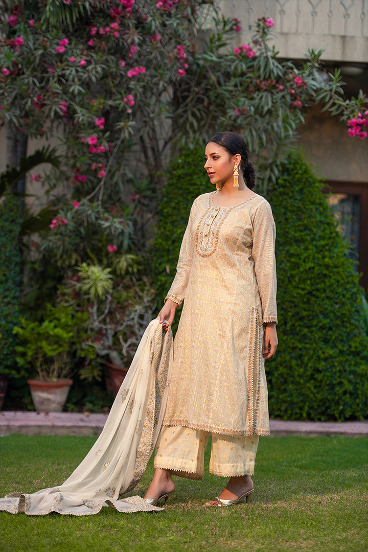 Soraya | 3 Piece Kameez Plazzo Suit