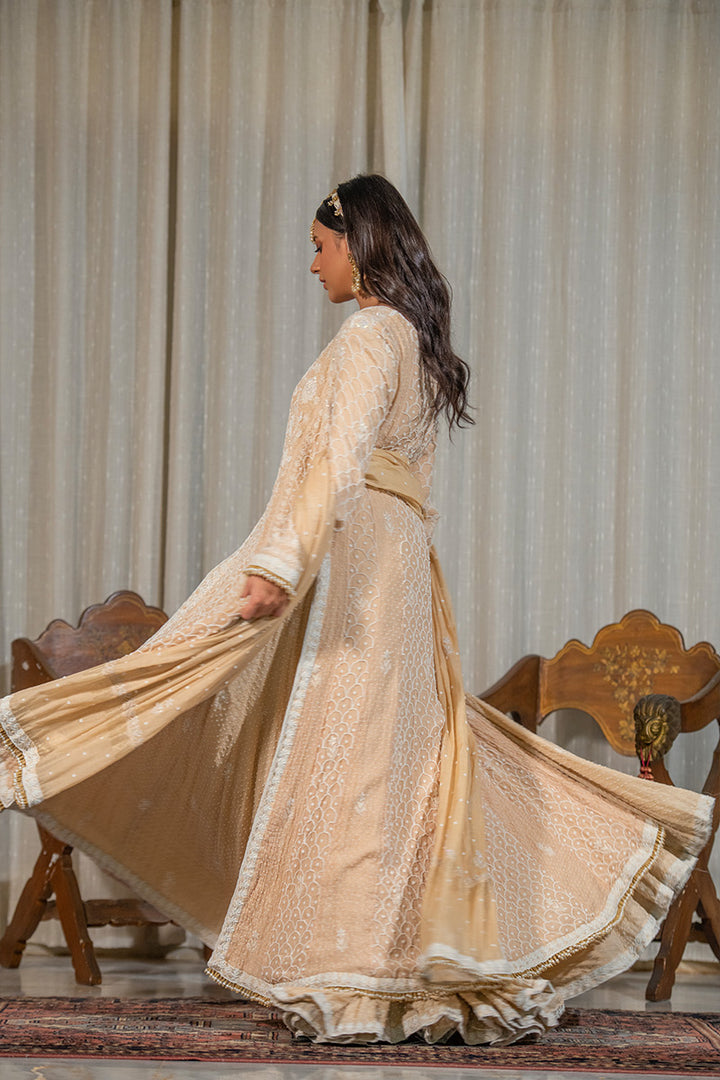 Roshni  | 3 Piece Anarkali & Dhaka Suit
