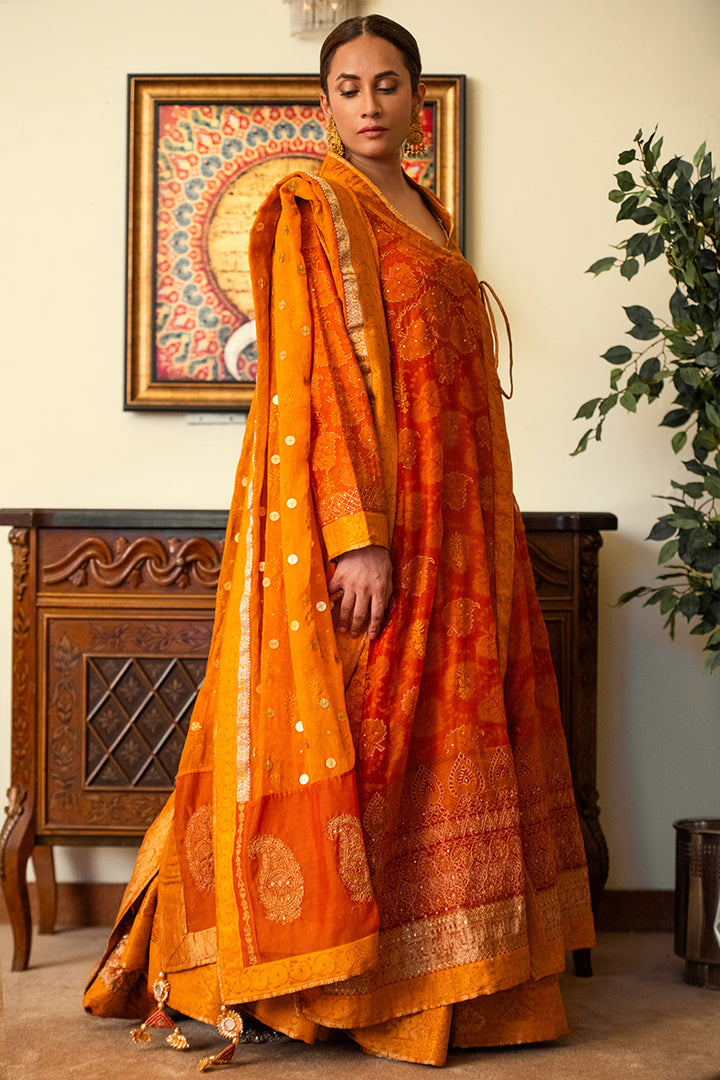 Rukhsaar | 4 Piece Anarkali Suit