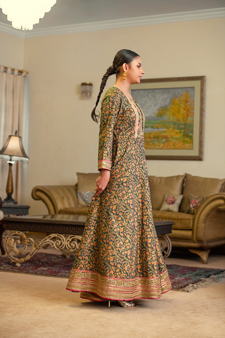 Hooriya | 3 Piece Anarkali Suit