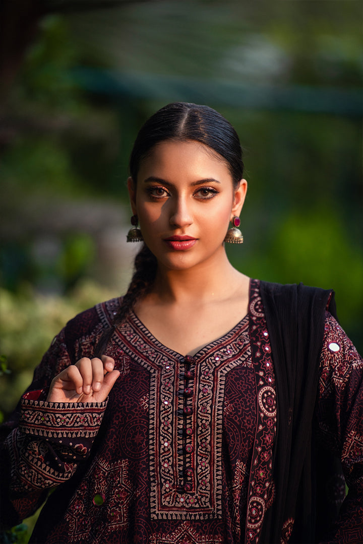 Parizad | 3 Piece Kameez Plazo Suit