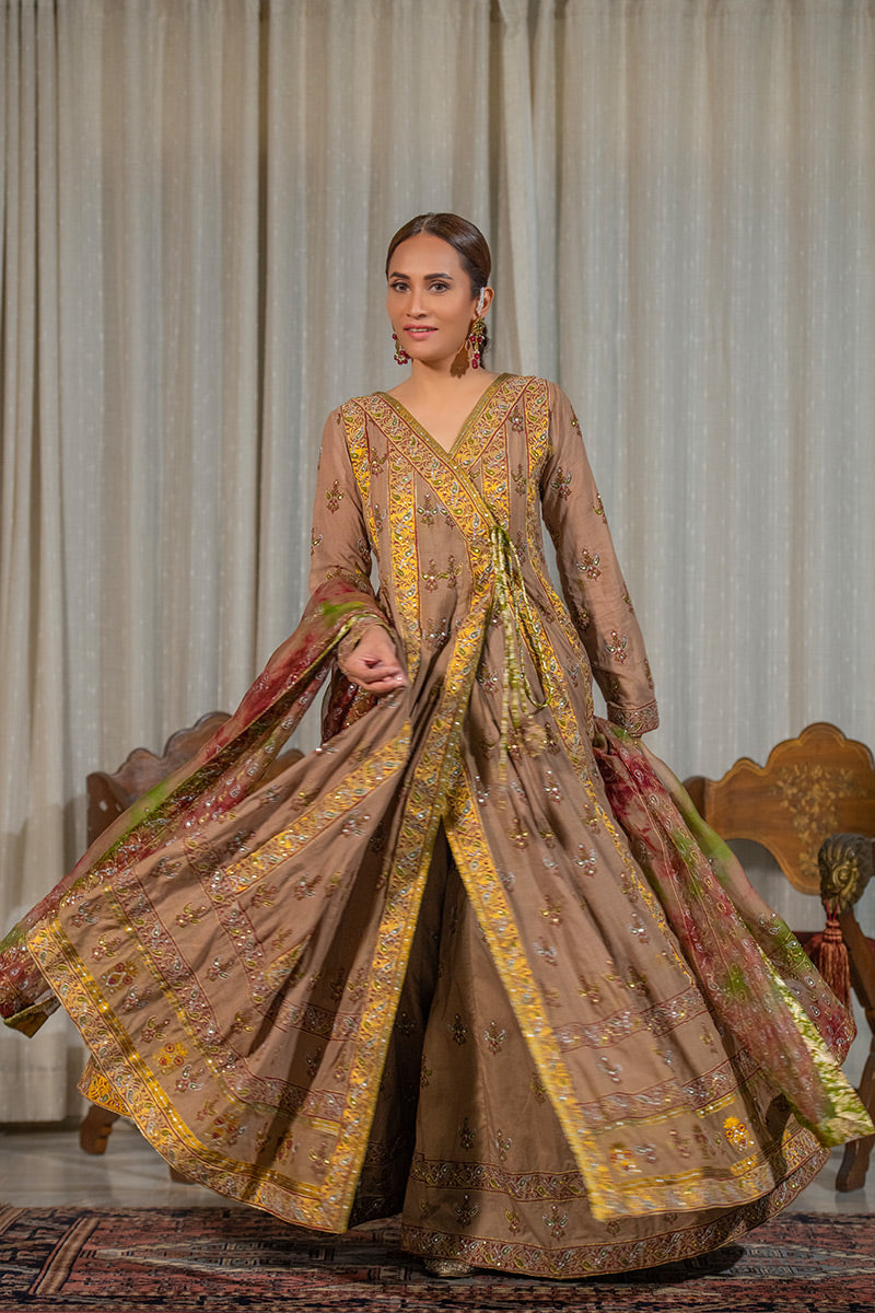 Kasturi | 3 Piece Angarkha Suit