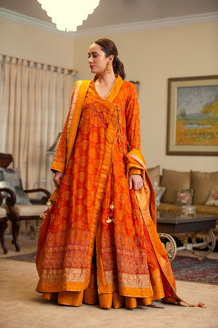 Rukhsaar | 4 Piece Anarkali Suit