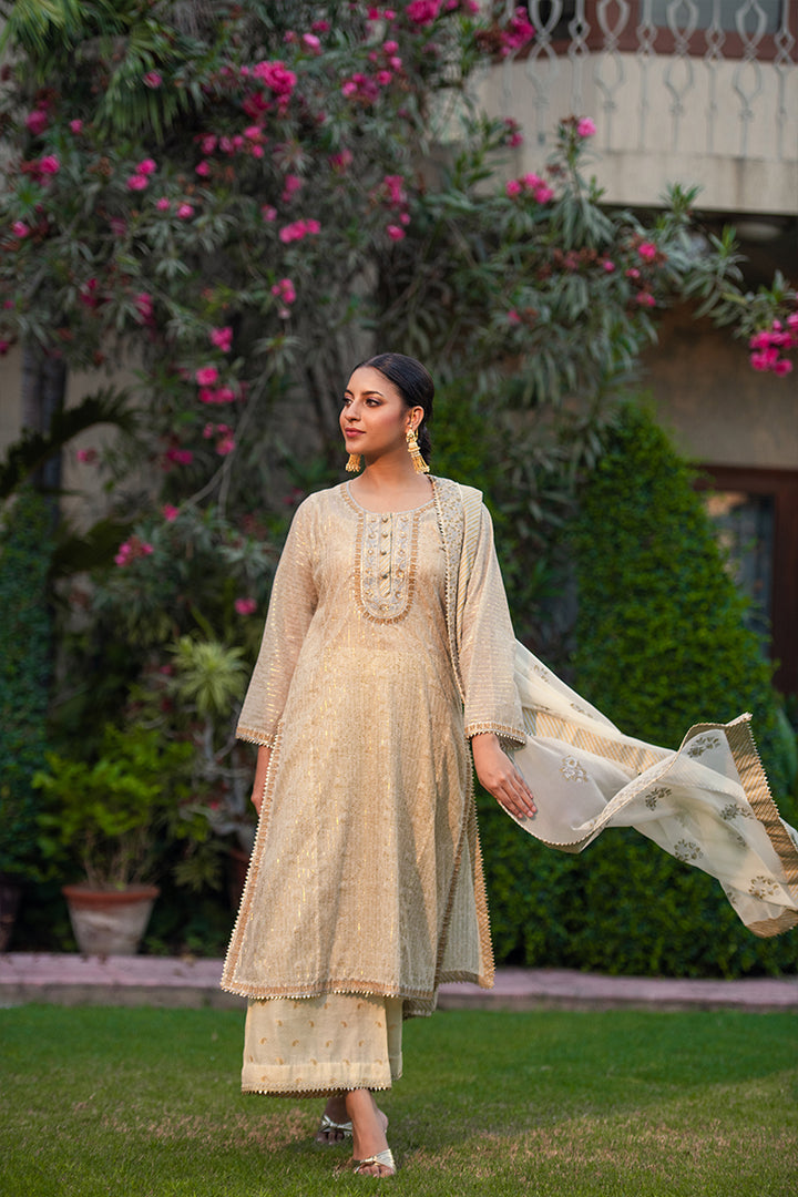 Soraya | 3 Piece Kameez Plazzo Suit
