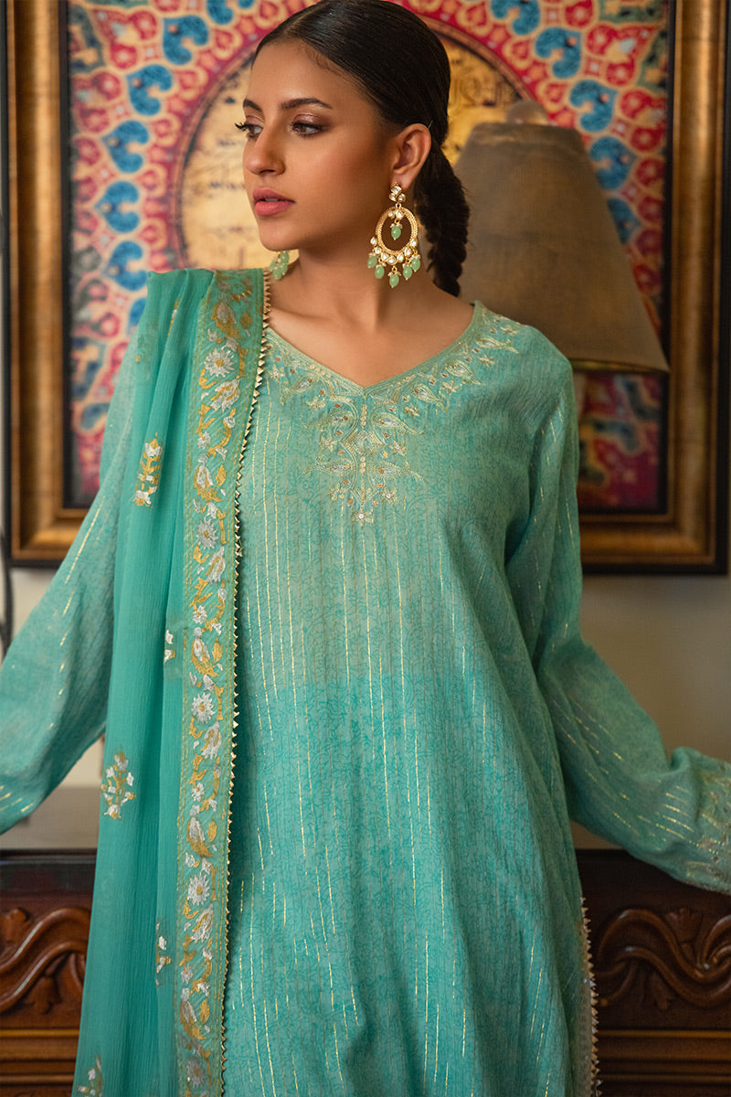 Feroza | 3 Piece Plazzo Suit