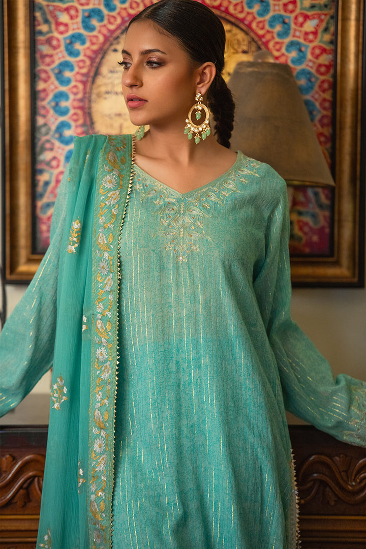 Feroza | 3 Piece Plazzo Suit