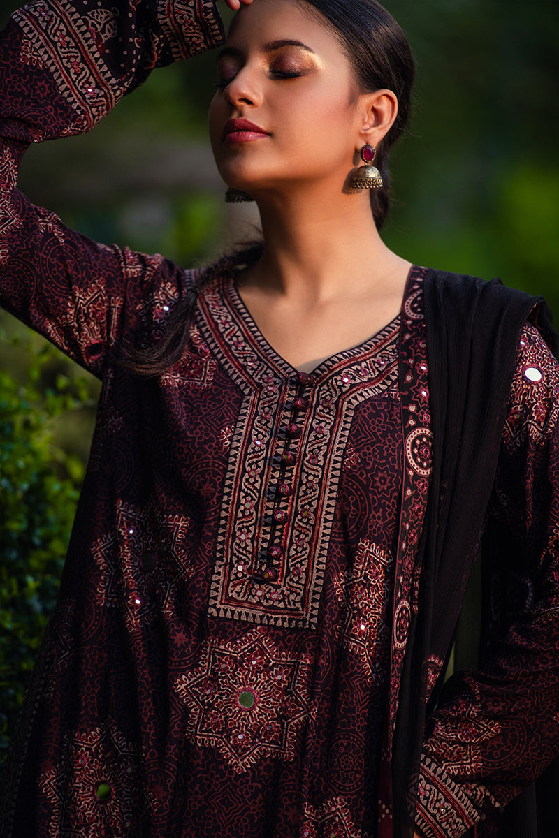 Parizad | 3 Piece Kameez Plazo Suit