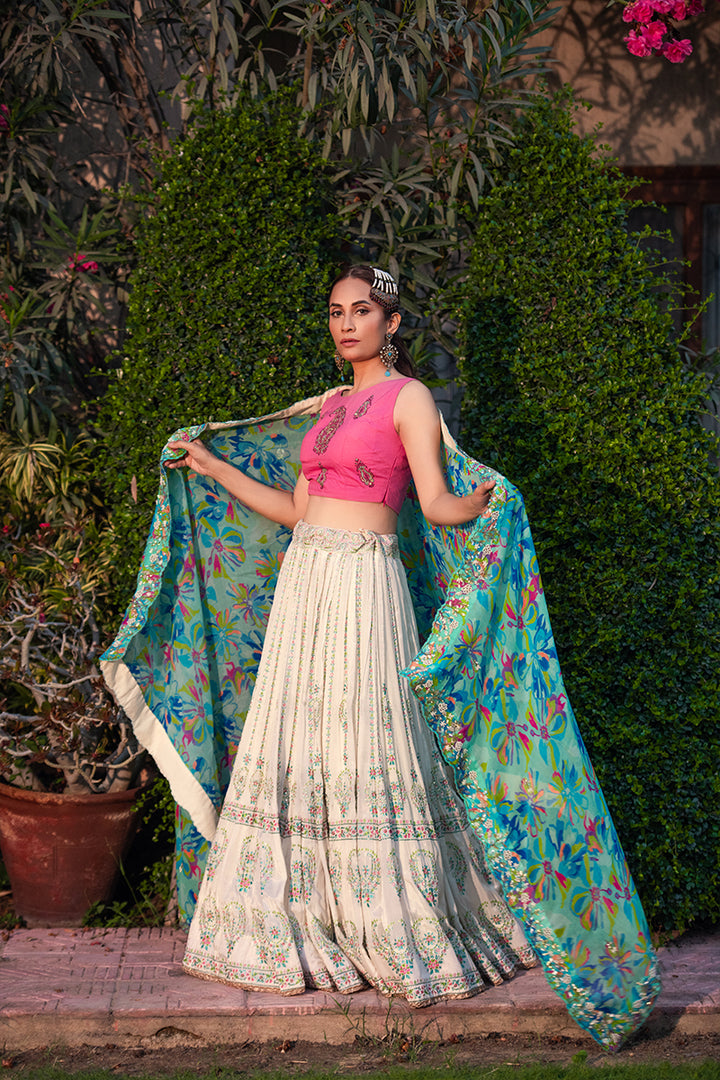 Sultana | 3 Piece Lehnga Choli
