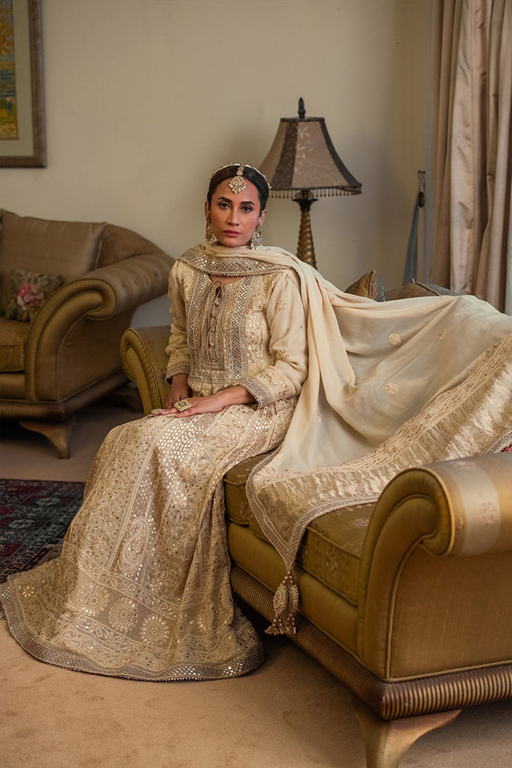 Nazli  | 3 Piece Anarkali Suit