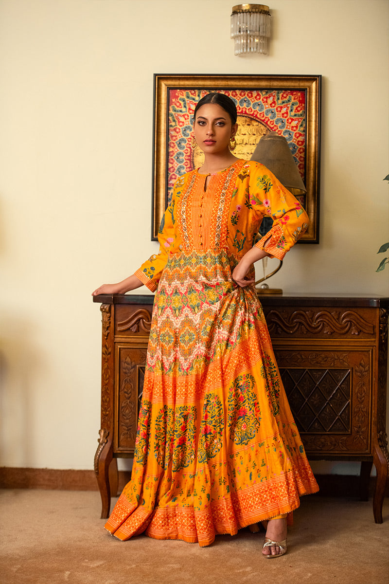 Noorain | 3 Piece Anarkali Suit