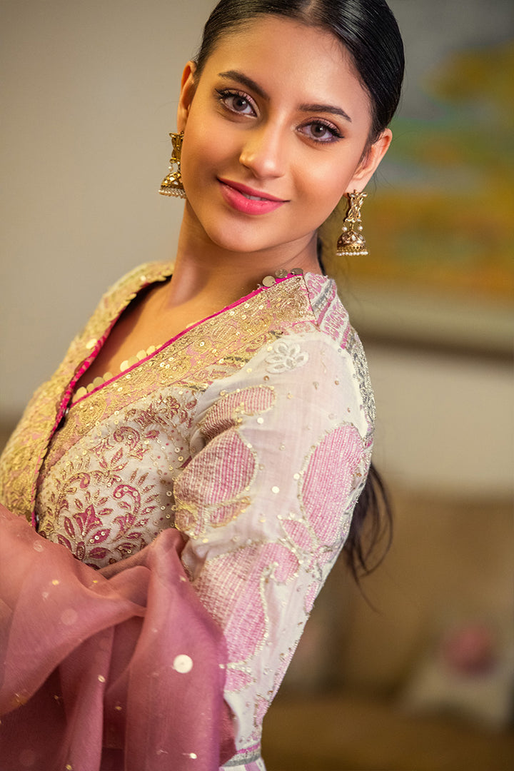 Sanam  | 4 Piece Anarkali Suit