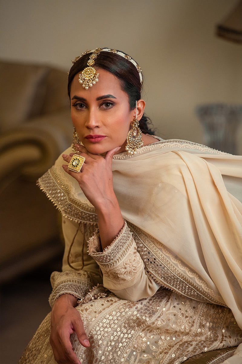 Nazli  | 3 Piece Anarkali Suit